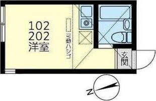 ユナイト田浦パルタージュの物件間取画像